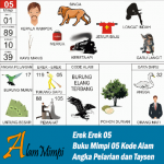 Erek Erek 05 | Buku Mimpi 05 Kode Alam Pelarian dan Taysen